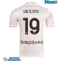 SSC Napoli Rasmus Hojlund #19 Replica Away Shirt 2025-26 Short Sleeve